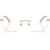 SWAROVSKI MONTURA SK1038 56 MM MUJER | ROSE GOLD/DEMO LENS