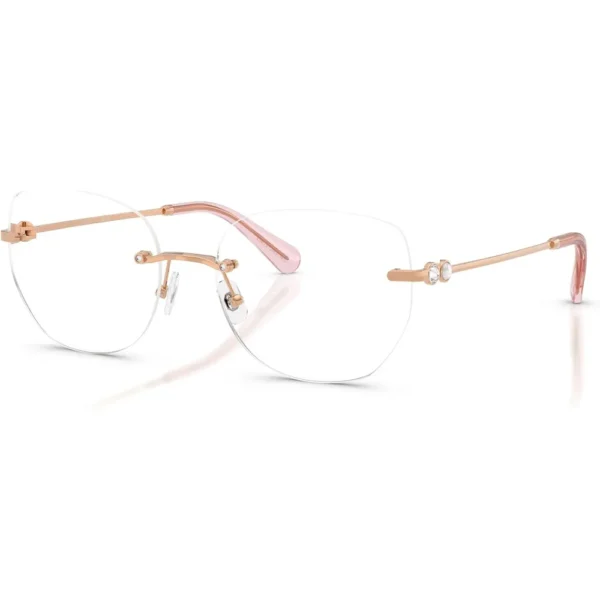 SWAROVSKI MONTURA SK1038 56 MM MUJER | ROSE GOLD/DEMO LENS