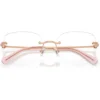 SWAROVSKI MONTURA SK1038 56 MM MUJER | ROSE GOLD/DEMO LENS