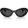 SWAROVSKI LENTES DE SOL SK6061U 51 MM MUJER | BLACK/CRYSTAL/DARK GREY