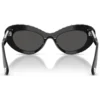 SWAROVSKI LENTES DE SOL SK6061U 51 MM MUJER | BLACK/CRYSTAL/DARK GREY