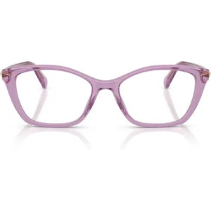 SWAROVSKI MONTURA CUADRADO SK2065 54 MM MUJER | TRANSPARENT AMETHYST/DEMO LENS