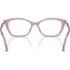 SWAROVSKI MONTURA CUADRADO SK2065 54 MM MUJER | TRANSPARENT AMETHYST/DEMO LENS