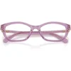 SWAROVSKI MONTURA CUADRADO SK2065 54 MM MUJER | TRANSPARENT AMETHYST/DEMO LENS