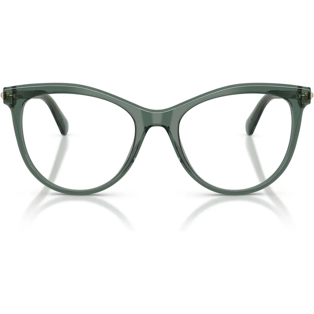 SWAROVSKI MONTURA SK2064 53 MM MUJER | TRANSPARENT GREEN/DEMO LENS