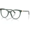 SWAROVSKI MONTURA SK2064 53 MM MUJER | TRANSPARENT GREEN/DEMO LENS