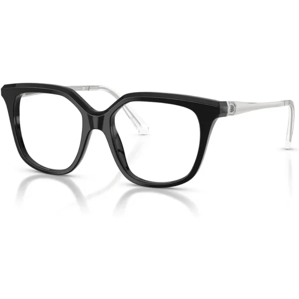 SWAROVSKI MONTURA CUADRADO SK2059 51 MM MUJER | BLACK/DEMO LENS