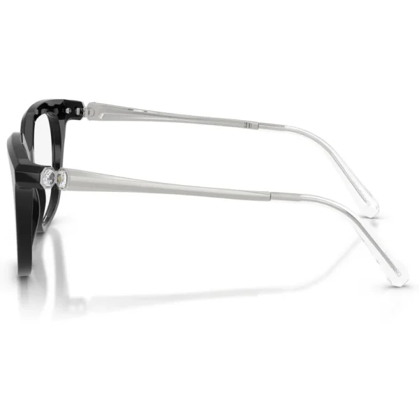 SWAROVSKI MONTURA CUADRADO SK2059 51 MM MUJER | BLACK/DEMO LENS