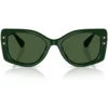 SWAROVSKI LENTES DE SOL CUADRADO SK6058U 54 MM MUJER | DARK GREEN/DARK GREEN