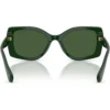 SWAROVSKI LENTES DE SOL CUADRADO SK6058U 54 MM MUJER | DARK GREEN/DARK GREEN