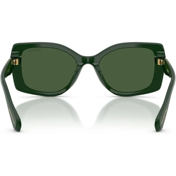 SWAROVSKI LENTES DE SOL CUADRADO SK6058U 54 MM MUJER | DARK GREEN/DARK GREEN