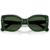 SWAROVSKI LENTES DE SOL CUADRADO SK6058U 54 MM MUJER | DARK GREEN/DARK GREEN