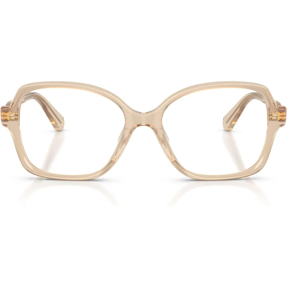 SWAROVSKI MONTURA CUADRADO SK2063 56 MM MUJER | MILKY BEIGE/DEMO LENS