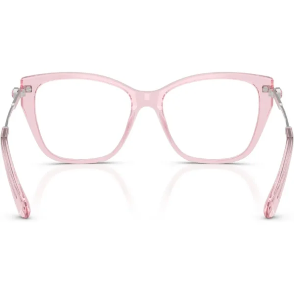 SWAROVSKI MONTURA SK2060 53 MM MUJER | TRANSPARENT PINK/DEMO LENS