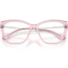 SWAROVSKI MONTURA SK2060 53 MM MUJER | TRANSPARENT PINK/DEMO LENS