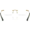 SWAROVSKI MONTURA OVAL SK1037 56 MM MUJER | GOLD/DEMO LENS