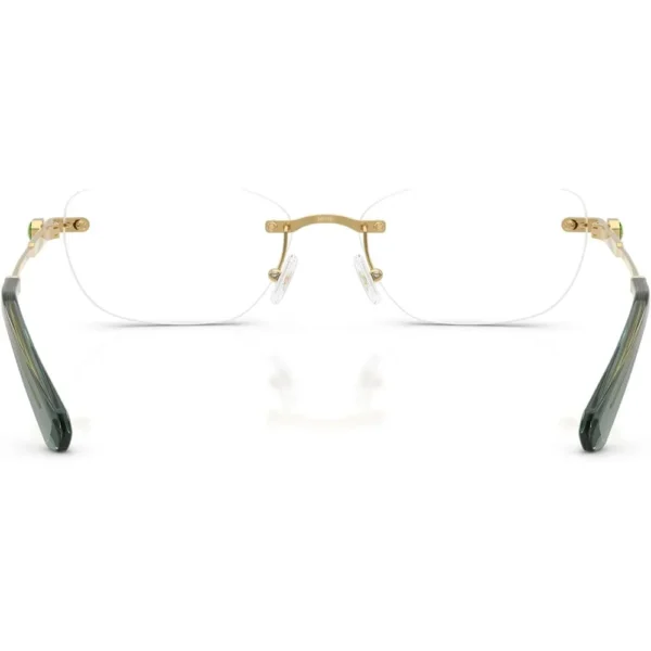 SWAROVSKI MONTURA OVAL SK1037 56 MM MUJER | GOLD/DEMO LENS
