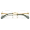 SWAROVSKI MONTURA OVAL SK1037 56 MM MUJER | GOLD/DEMO LENS