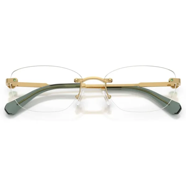 SWAROVSKI MONTURA OVAL SK1037 56 MM MUJER | GOLD/DEMO LENS