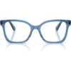 SWAROVSKI MONTURA CUADRADO SK2061 53 MM MUJER | TRANSPARENT BLUE/DEMO LENS