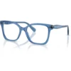 SWAROVSKI MONTURA CUADRADO SK2061 53 MM MUJER | TRANSPARENT BLUE/DEMO LENS