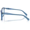 SWAROVSKI MONTURA CUADRADO SK2061 53 MM MUJER | TRANSPARENT BLUE/DEMO LENS