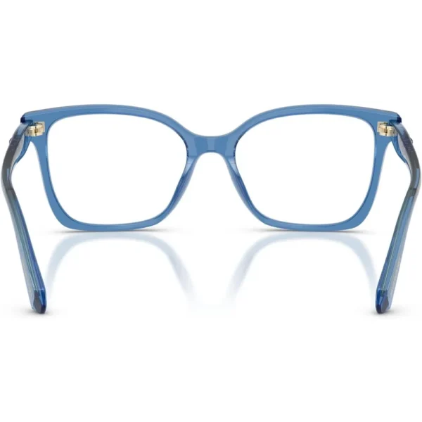 SWAROVSKI MONTURA CUADRADO SK2061 53 MM MUJER | TRANSPARENT BLUE/DEMO LENS