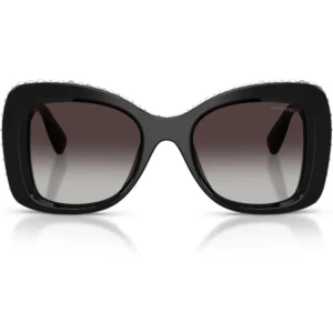 SWAROVSKI LENTES DE SOL MARIPOSA SK6062 51 MM MUJER | BLACK/GRADIENT GREY