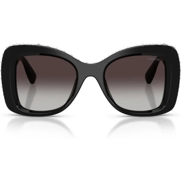 SWAROVSKI LENTES DE SOL MARIPOSA SK6062 51 MM MUJER | BLACK/GRADIENT GREY