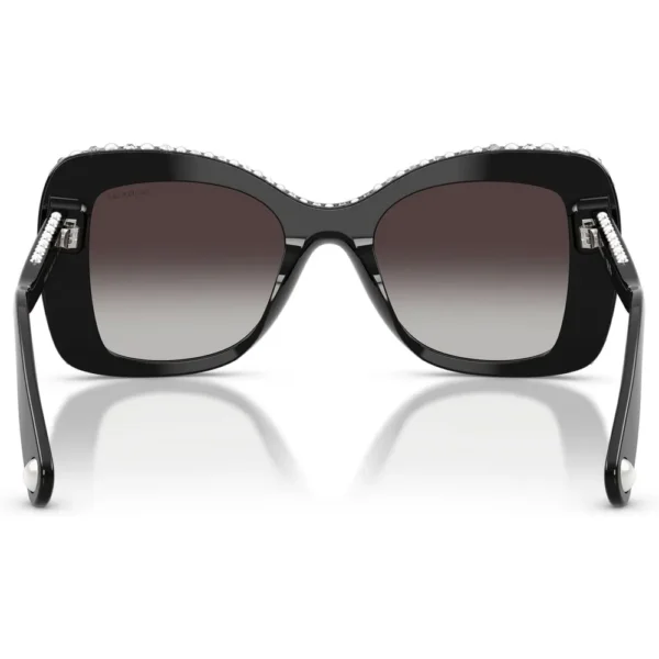 SWAROVSKI LENTES DE SOL MARIPOSA SK6062 51 MM MUJER | BLACK/GRADIENT GREY