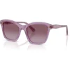 SWAROVSKI LENTES DE SOL CUADRADO SK6063F 54 MM MUJER | TRANSPARENT AMETHYST/VIOLET GRADIENT