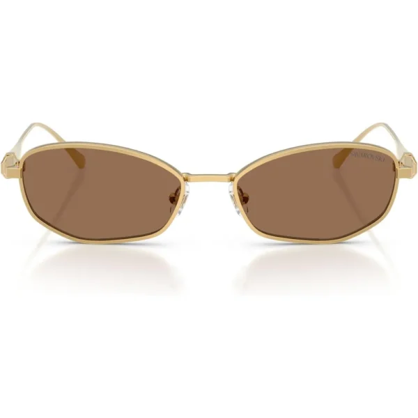 SWAROVSKI LENTES DE SOL SK7042 55 MM MUJER | GOLD/DARK BROWN