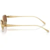 SWAROVSKI LENTES DE SOL SK7042 55 MM MUJER | GOLD/DARK BROWN