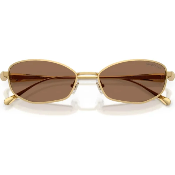 SWAROVSKI LENTES DE SOL SK7042 55 MM MUJER | GOLD/DARK BROWN
