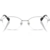 SWAROVSKI MONTURA OVAL SK1039D 54 MM MUJER | SILVER/DEMO LENS