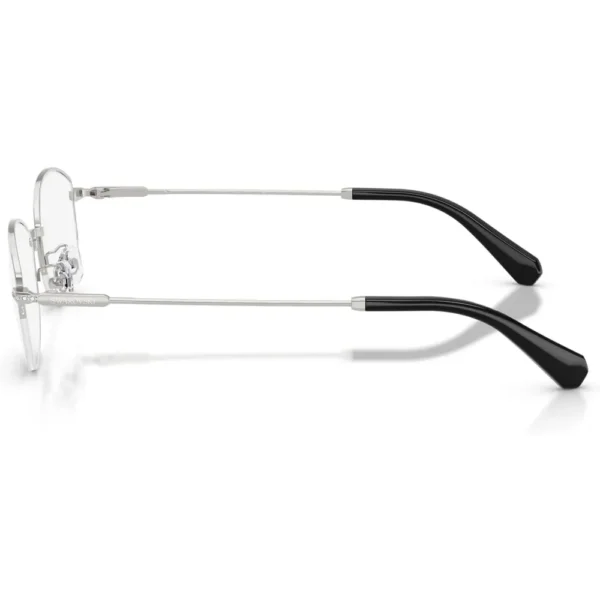 SWAROVSKI MONTURA OVAL SK1039D 54 MM MUJER | SILVER/DEMO LENS