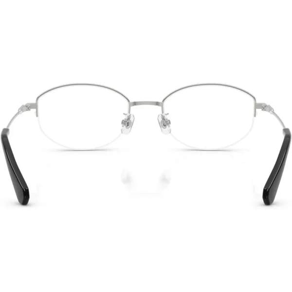 SWAROVSKI MONTURA OVAL SK1039D 54 MM MUJER | SILVER/DEMO LENS