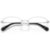 SWAROVSKI MONTURA OVAL SK1039D 54 MM MUJER | SILVER/DEMO LENS