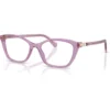 SWAROVSKI MONTURA CUADRADO SK2065 52 MM MUJER | TRANSPARENT AMETHYST/DEMO LENS