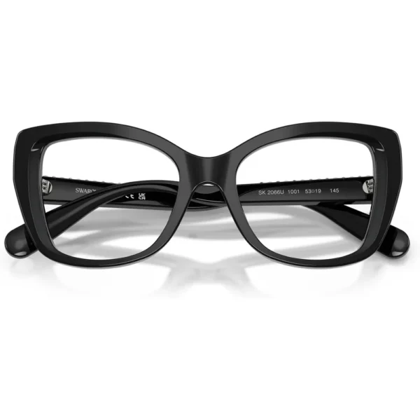 b0gl5429c5_4_webp.webp SWAROVSKI MONTURA MARIPOSA SK2066U 51 MM MUJER | BLACK/CRYSTAL/DEMO LENS
