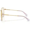 SWAROVSKI MONTURA CUADRADO SK1036 53 MM MUJER | GOLD/LIGHT VIOLET/DEMO LENS