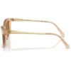 SWAROVSKI MONTURA SK6057 56 MM MUJER | TRANSPARENT BEIGE/BRONZE