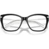 SWAROVSKI MONTURA SK2060 53 MM MUJER | BLACK/DEMO LENS
