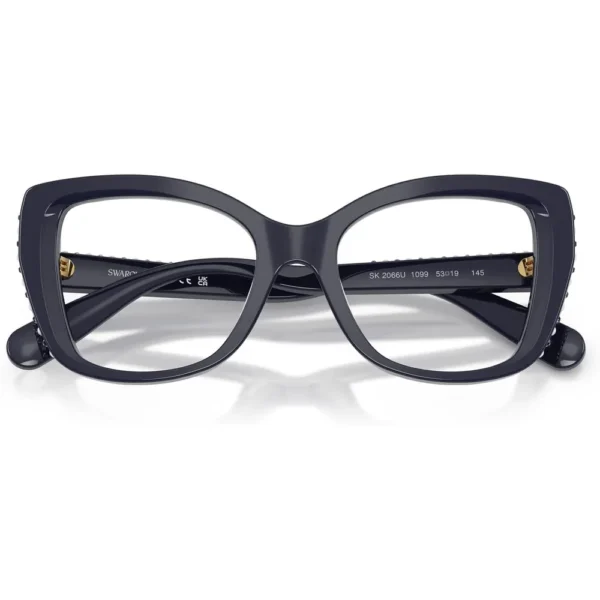 SWAROVSKI MONTURA MARIPOSA SK2066U 53 MM MUJER | BLUE/DEMO LENS