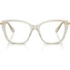 SWAROVSKI MONTURA SK2060 53 MM MUJER | TRANSPARENT BIEGE/DEMO LENS