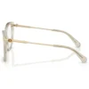 SWAROVSKI MONTURA SK2060 53 MM MUJER | TRANSPARENT BIEGE/DEMO LENS