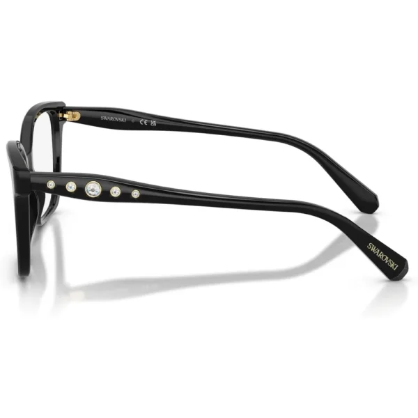 SWAROVSKI MONTURA CUADRADO SK2061 53 MM MUJER | BLACK/DEMO LENS