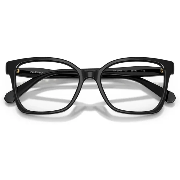 SWAROVSKI MONTURA CUADRADO SK2061 53 MM MUJER | BLACK/DEMO LENS