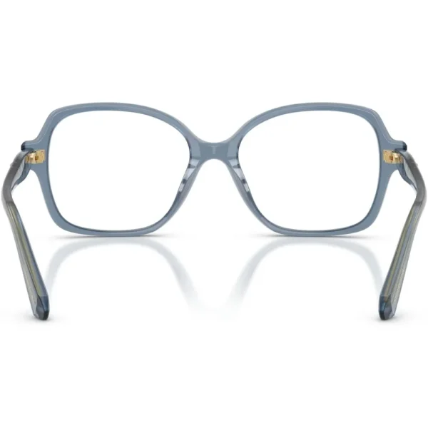 SWAROVSKI MONTURA CUADRADO SK2063 56 MM MUJER | MILKY LIGHT BLUE/DEMO LENS