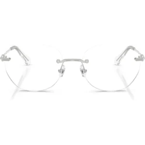 SWAROVSKI MONTURA SK1038 56 MM MUJER | SILVER/DEMO LENS